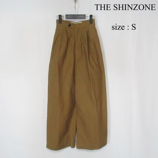 シンゾーン(Shinzone)の【値下げ◎】 THE SHINZONE / コットン ワイド パンツ トラウザー(カジュアルパンツ)