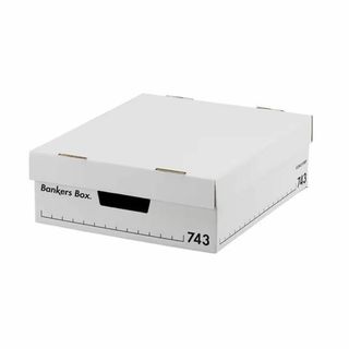 新品フェローズ Fellowes バンカーズボックス743S ボックスブラック(その他)
