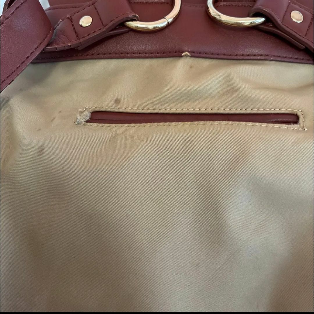 GASTON LUGA(ガストンルーガ)のガストンルーガ　パーラン　ブラウン レディースのバッグ(リュック/バックパック)の商品写真