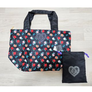 アナスイ(ANNA SUI)のANNASUI エコバッグ 収納ポーチ付　新品未使用品 匿名配送(エコバッグ)