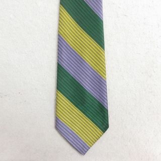 中古 ネクタイ 80年代 80s 緑他 グリーン 25jul23(ネクタイ)