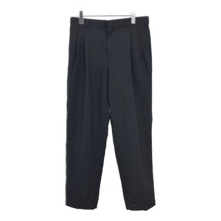 90年代 Levi's リーバイス TRAVELERS 2タック スラックスパンツ ブラック(メンズ W34 L32)中古 古着 U8364