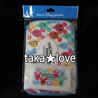 ディズニー(Disney)のﾌﾟﾛﾌ&商品説明必読◆TDR購入◆ﾊﾞﾙｰﾝ絵柄♪ｳｪｯﾄﾃｨｯｼｭ&ｹｰｽ♪(その他)