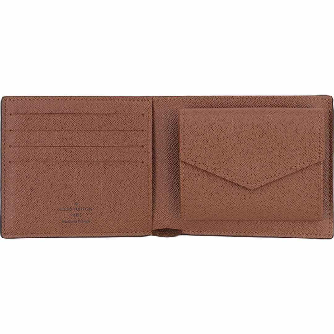 LOUIS VUITTON(ルイヴィトン)のルイヴィトン 二つ折り財布 ポルトフォイユマルコ NM M62545 モノグラム ブラウン ベージュ 新品 5651 レディースのファッション小物(財布)の商品写真