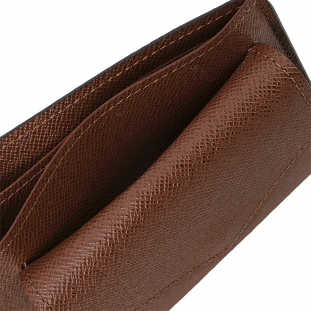 LOUIS VUITTON(ルイヴィトン)のルイヴィトン 二つ折り財布 ポルトフォイユマルコ NM M62545 モノグラム ブラウン ベージュ 新品 5651 レディースのファッション小物(財布)の商品写真