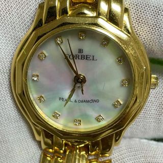 FORBEL 腕時計　Pearl & Diamond