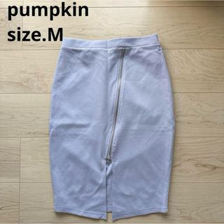 【新品】Mサイズ タイトスカート グレー(ひざ丈スカート)