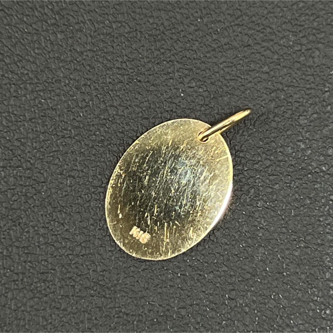 (B072402) K18 YG ネックレストップ チャーム L イニシャル レディースのアクセサリー(ネックレス)の商品写真