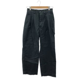 ジャーナルスタンダード(JOURNAL STANDARD)のJOURNAL STANDARD (ジャーナルスタンダード) 24030400802010 2プリーツワイドスラックス レディース ブラック 36(カジュアルパンツ)