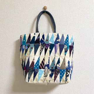 ハンドメイド　トートバッグ★パッチワーク68