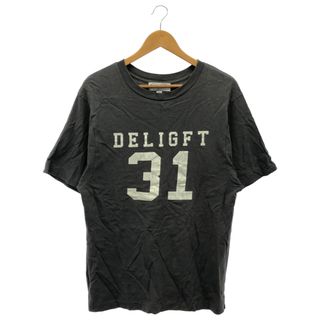 アメリカーナ(AMERICANA)のAmericana (アメリカーナ) DELIGFT 31 Tシャツ レディース チャコールグレー FREE(Tシャツ/カットソー(半袖/袖なし))