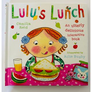 ☆仕掛け絵本☆ 英語絵本 Lulu’s lunch 洋書　新品
