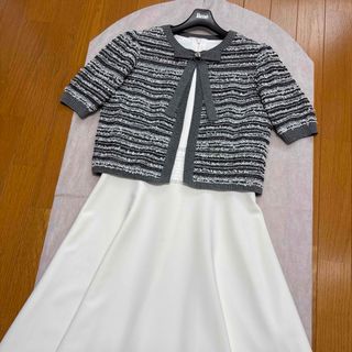 ルネ(René)の新品 ルネ ニットツイード ボレロ 36 ブラックMIX(ボレロ)