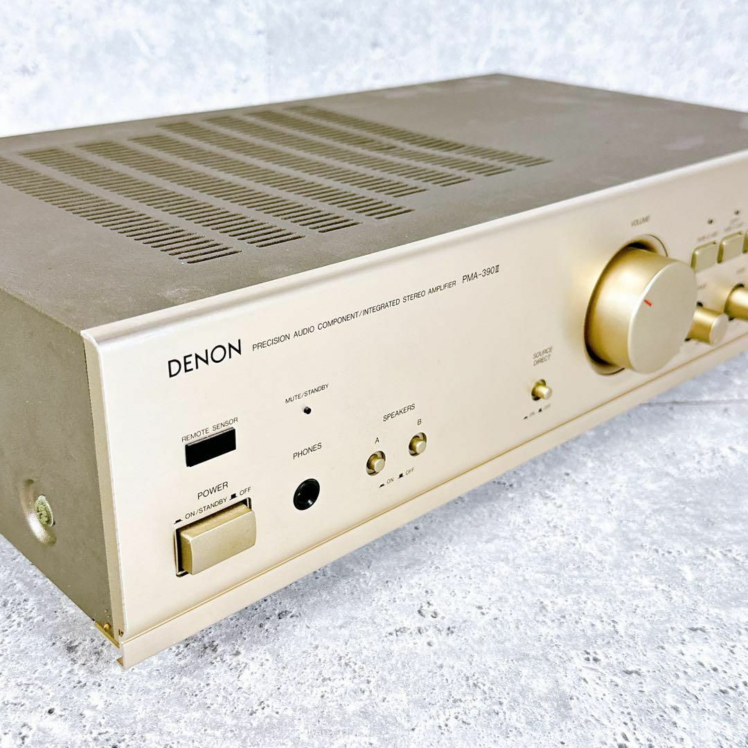 DENON(デノン)の完動品 DENON PMA-390Ⅱ プリメインアンプ オーディオ機器 リモコン スマホ/家電/カメラのオーディオ機器(アンプ)の商品写真