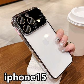 iphone15ケース カーバーホワイト1