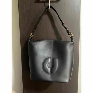 CHARLES JOURDAN - シャルルジョルダン ショルダーバッグ 黒 レザー調 上品コンパクトサイズ