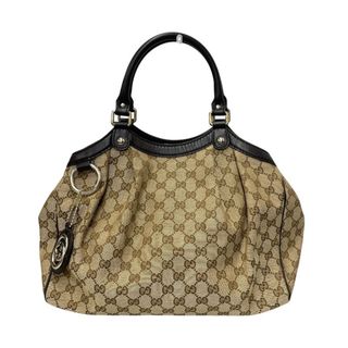 【GUCCI】グッチ スーキー 211944 トートバッグ
 GGキャンバス レディース ハンド ベージュ