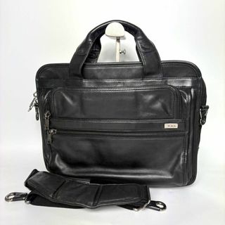 TUMI トゥミ　ビジネスバッグ ブラック　オールレザー 96021D4 A4可