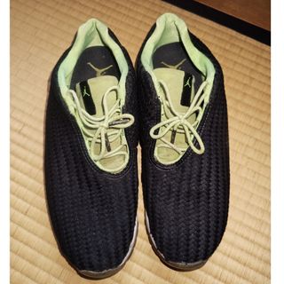 Jordan Brand（NIKE） - （中古）Jordan Future LOW 黒×緑 28.5cm　US:10.5