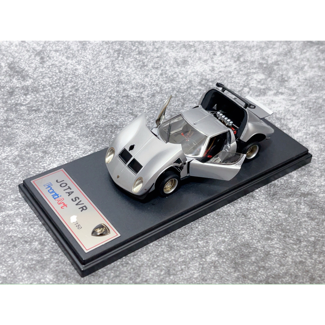 フロンティアート 1/43 ランボルギーニ ミウラ イオタ SVR シルバー フロンティアート 1/43 ランボルギーニ ミウラ イオタ SVRの通販