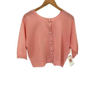 NOLLEY’S(ノーリーズ) 24SS シアークルーネックカーディガン