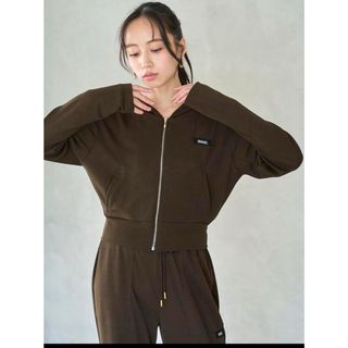 【新品未使用】SNIDEL♡UVカットパーカー ダークブラウン 