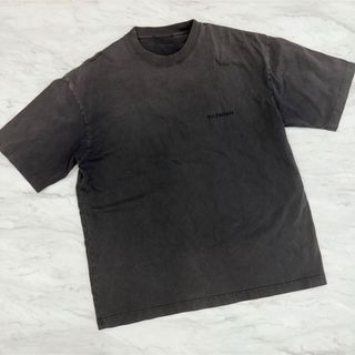 BALENCIAGA バレンシアガ ロゴクルーネックTシャツ xs
