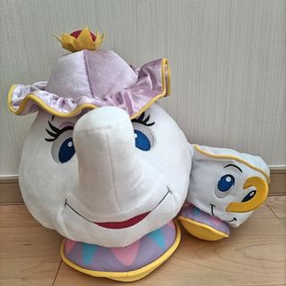 ディズニー(Disney)の美女と野獣 ポット夫人 チップ ぬいぐるみ(ぬいぐるみ)