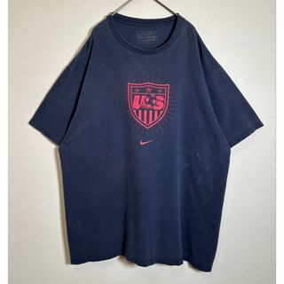 ナイキ(NIKE)のNIKE ナイキ　サッカーアメリカ代表　プリント　Tシャツ(Tシャツ/カットソー(半袖/袖なし))