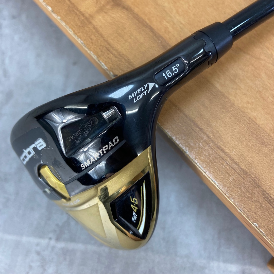 COBRA(コブラ)のcobra　コブラ　FLY-Z　メンズゴルフ3-4W　カーボン　R　14.5°　右利き用　フェアウェイウッド　ヘッドカバー　43.5インチ スポーツ/アウトドアのゴルフ(クラブ)の商品写真
