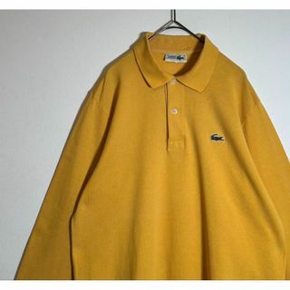 ラコステ(LACOSTE)のLACOSTE シュミーズラコステ 刺繍ロゴ　L1312 長袖　ポロシャツ(ポロシャツ)