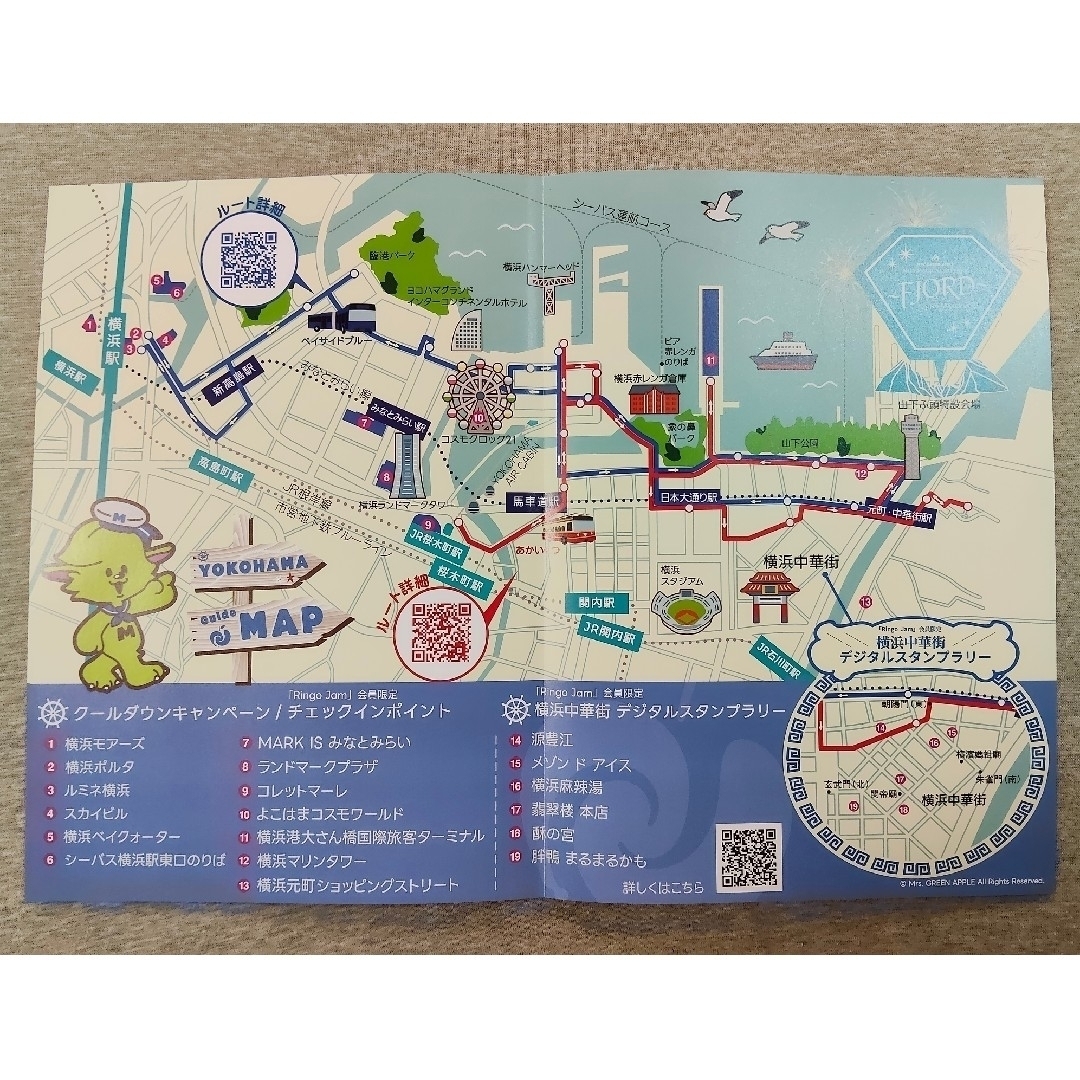 【J様専用】Mrs. GREEN APPLE みなとみらい線一日乗車券 チケットの乗車券/交通券(鉄道乗車券)の商品写真