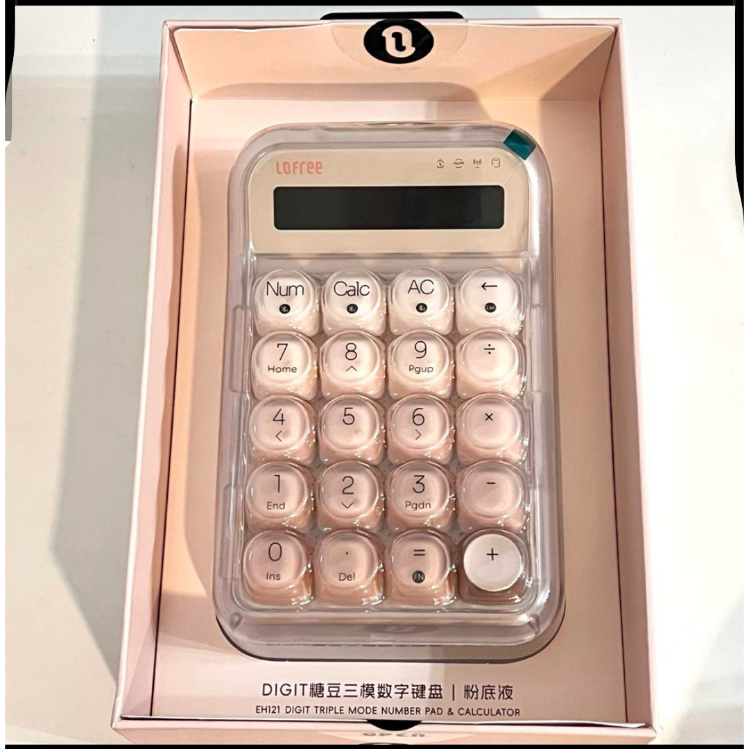 《1日以内発送》Lofree テンキー 電卓 家計管理 日本語説明書付 EH21 スマホ/家電/カメラのスマホ/家電/カメラ その他(その他)の商品写真
