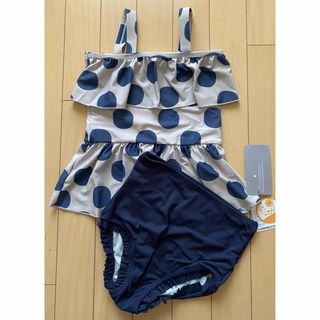 アンパサンド シンプルフリルセパレート水着(小さめのお作りです) 130