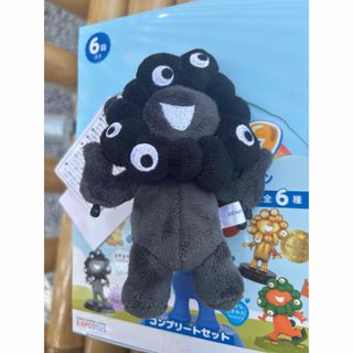 大阪関西万博限定　カラビナ付きマスコット（スタンド）ブラック ミャクミャク(ぬいぐるみ)