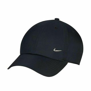 ナイキ(NIKE)の【新品】NIKE　クラブ CB メタル スウッシュ キャップ ドライフィット 黒(キャップ)