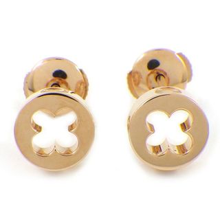 ルイヴィトン(LOUIS VUITTON)のルイ・ヴィトン LOUIS VUITTON ピアス ピュス アンプラント Q96579 モノグラム フラワー K18PG 【中古】(ピアス)