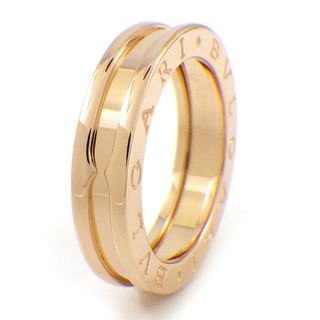 ブルガリ(BVLGARI)の ブルガリ BVLGARI リング B-zero1 ビーゼロワン XS 336003 1バンド ロゴ K18PG 12号 / #52 【中古】(リング(指輪))