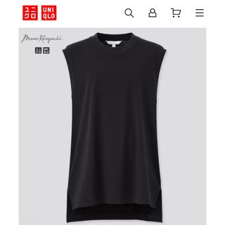 UNIQLO×MameKurogouchi エアリズムコットンオーバーサイズT