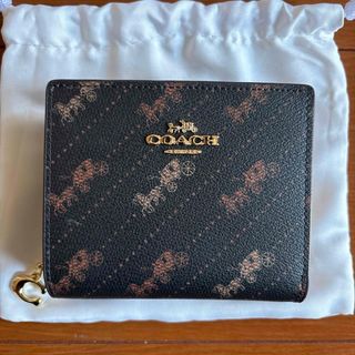 【COACH】 コーチ ホースアンドキャリッジ 2つ折り財布