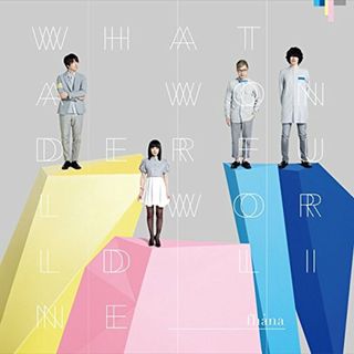 (CD)What a Wonderful World Line(初回限定盤)(Blu-ray Disc付)／fhana(アニメ)