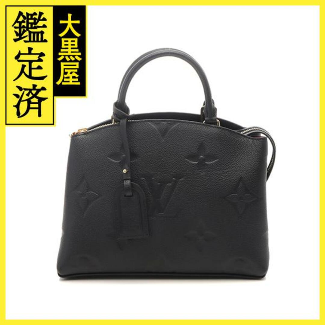 【上品なグレー♪】ルイヴィトン★プティ パレ バッグ プティ・パレ PM バイカラー モノグラム・アンプラント レザー
