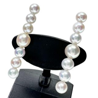 ピアス  K14WG アコヤ真珠 4.0～5.2mm(ピアス)
