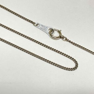 極美品！Pt850　喜平　ネックレス　40cm　プラチナ　2面　シングル(ネックレス)