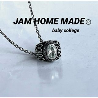 ジャムホームメイド(JAM HOME MADE)のジャムホームメイド ベビーカレッジリング ペリドット ペンダント ネックレス(ネックレス)