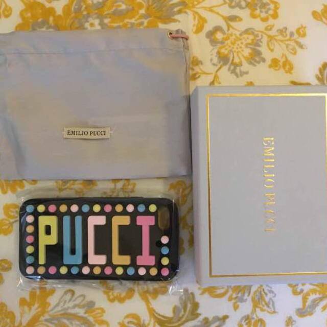 EMILIO PUCCI(エミリオプッチ)のエミリオプッチ ☆ 未開封 iPhone7 スマホケース ネオン スマホ/家電/カメラのスマホアクセサリー(iPhoneケース)の商品写真