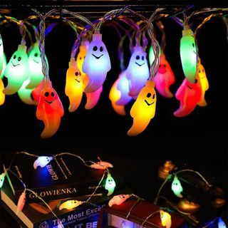 MOTOSTAR イルミネーションライト ソーラー 幽霊 20電球 5M LED