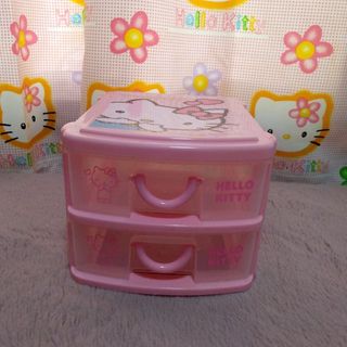 サンリオ　ハローキティ　引き出し　ミニチェスト　収納ケース