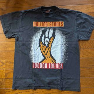 ローリングストーンズ⭐︎ROLLING STONES黒L⭐︎バンドTロックTフェード