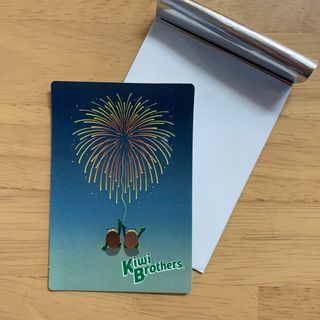 キウイブラザーズの冒険ステッカー